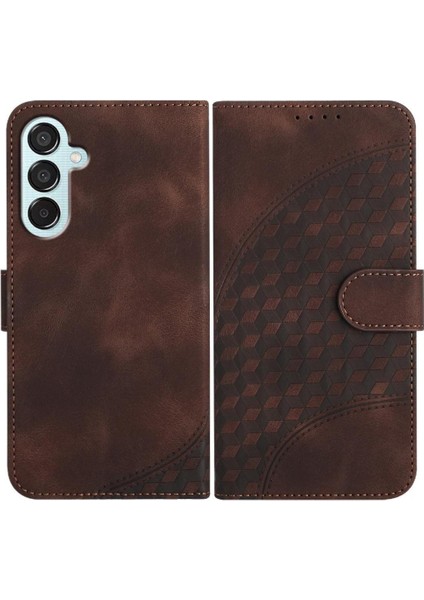 Samsung Galaxy Flip Flip Iş Darbeye Deri Kılıf Pu Için Flip Case (Yurt Dışından)