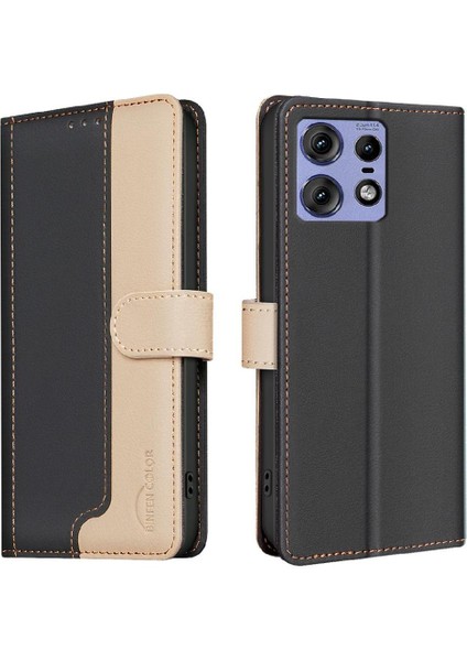 Motorola Moto Kenar 50 Pro 5g Için Flip Case Kart Yuvaları Tutucu Flip Folio (Yurt Dışından)