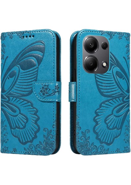 Xiaomi Redmi Not 13 Pro 4g Için Flip Case Kart ile Ayrılabilir El Kayışı (Yurt Dışından)