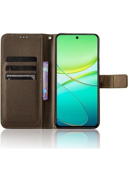 Vıvo Y200I 5g Manyetik Cüzdan Kapak Kart Tutucu Kickstand Için Kılıf (Yurt Dışından) indirimleri