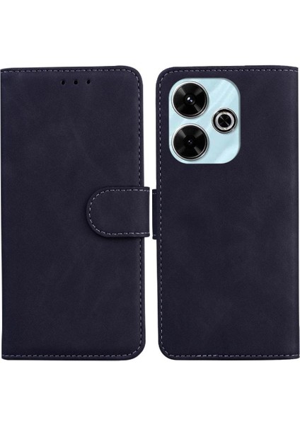 Xiaomi Redmi Için Flip Case 13 4g Standı Tutucu Manyetik Premium Pu Deri (Yurt Dışından)