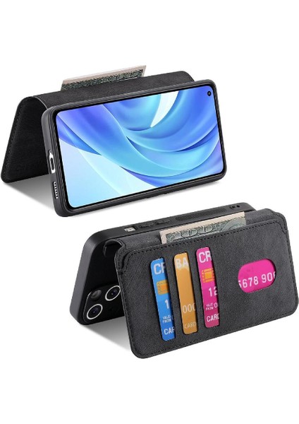 Xiaomi 11 Lite Için Flip Case Retro Cüzdan Kart Standı Mıknatıs Koruyucu (Yurt Dışından) indirimleri