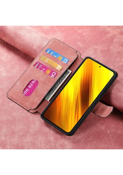 Xiaomi Poco X3 Nfc Retro Mıknatıs Koruyucu Malzeme Cüzdan Için Flip Case (Yurt Dışından) modelleri