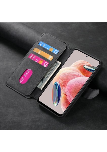Xiaomi Redmi Not 12 Için Flip Case 4g Mıknatıs Koruyucu Malzeme Kart Standı (Yurt Dışından) indirimleri