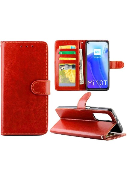 Xiaomi Mi 10T Için Flip Case 5g Manyetik Kapatma Kickstand Kart Tutucu Pu (Yurt Dışından) fiyatları