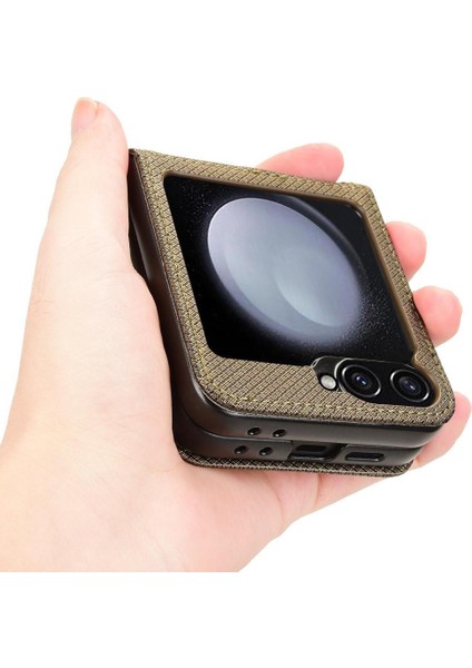 Samsung Galaxy Z Flip 6 Kart Tutucu Manyetik Cüzdan Kapak (Yurt Dışından) fiyatları