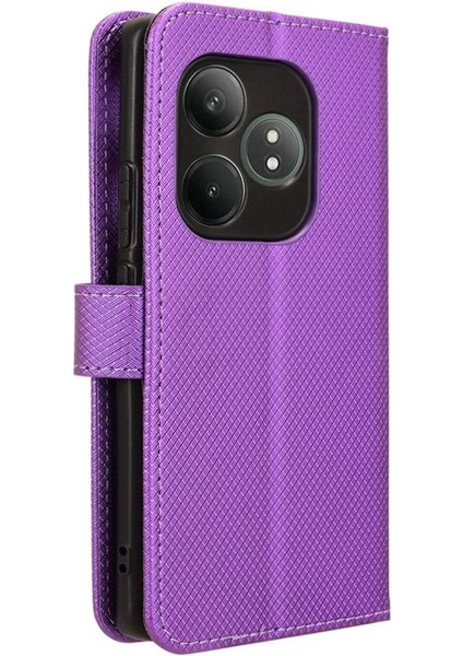 Realme Gt Neo 6 Se Için Kılıf Kapak Kickstand Kart Tutucu Manyetik Cüzdan (Yurt Dışından) indirimleri