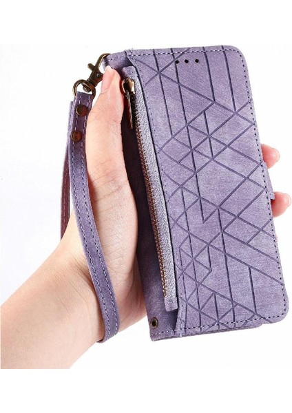 Oneplus Nord Ce4 Için Flip Case Basit Iş Cüzdan Darbeye Deri (Yurt Dışından)