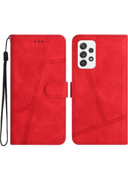 Samsung Galaxy Için Flip Case A52S 5g Cüzdan Pu Deri Kart Yuvaları Tutucu (Yurt Dışından)