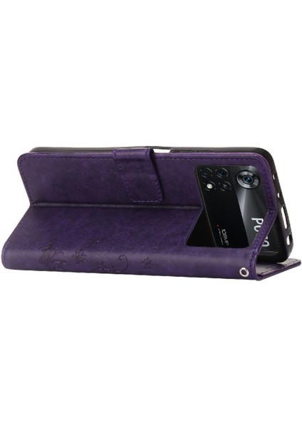Xiaomi Poco X4 Pro 5g Için Filp Durumda Bilek Kayışı Manyetik Kapatma Kickstand (Yurt Dışından) indirimleri