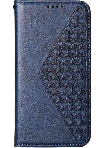 IPhone 15 Için Flip Case Pro Max El Kayışı Standı Günlük Kullanım Eşkenar Dörtgen Şekli (Yurt Dışından)