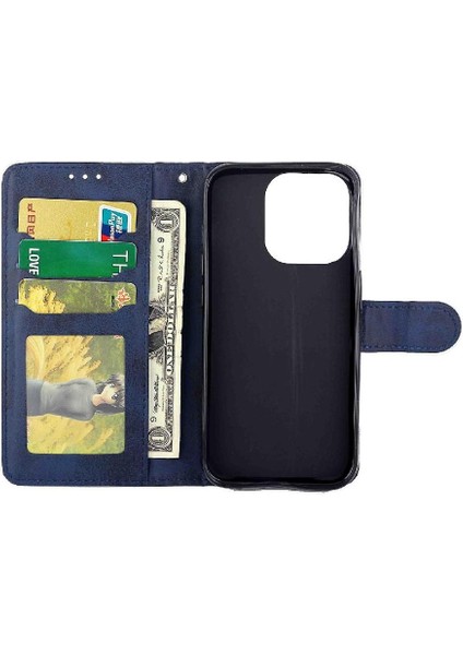 IPhone 15 Için Filp Durumda Pro Kart Tutucu Kickstand Tam Koruma Kapatma (Yurt Dışından) fiyatları