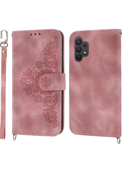 Samsung Galaxy A13 Için Flip Case 4g/5g Bileklik Darbeye Çoklu Kart (Yurt Dışından)