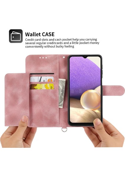 Samsung Galaxy A13 Için Flip Case 4g/5g Bileklik Darbeye Çoklu Kart (Yurt Dışından) modelleri