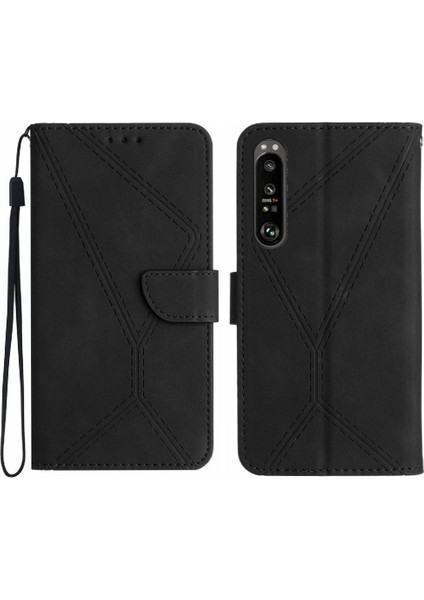 Sony Xperia 1 Vı Için Flip Case Yumuşak Pu Deri Yüksek Kalite Tpu Deri (Yurt Dışından)