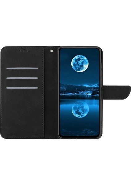 Oppo A60 4g Deri Cüzdan Dikiş Için Flip Case Kabartmalı Yumuşak Pu Yüksek (Yurt Dışından) fırsatları