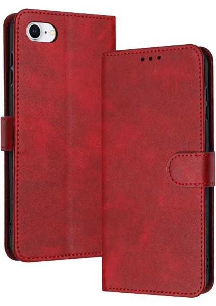 Saf ile Kart Yuvası Pu Deri ile IPhone 6/6s Kickstand Için Flip Case (Yurt Dışından)