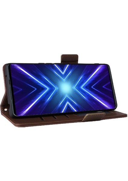 Htc U24 Pro 5g Pu Deri Kart Yuvaları Tutucu Cüzdan Yan Toka (Yurt Dışından) fırsatları