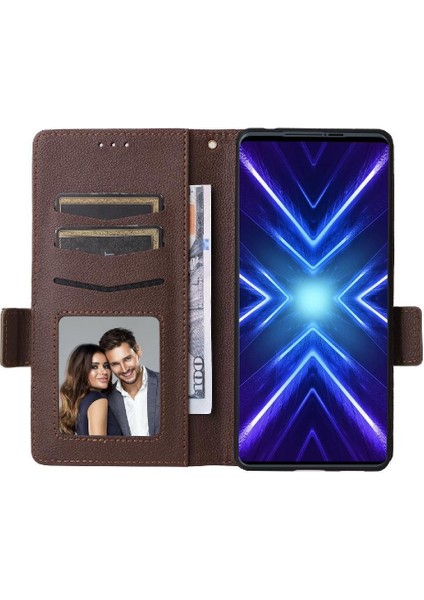 Htc U24 Pro 5g Pu Deri Kart Yuvaları Tutucu Cüzdan Yan Toka (Yurt Dışından) indirimleri