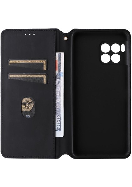 T-Mobile Revvl 7 Pro 5g Manyetik Kapatma Kart Yuvaları Tutucu 3D Pu Için Kılıf (Yurt Dışından) fiyatları
