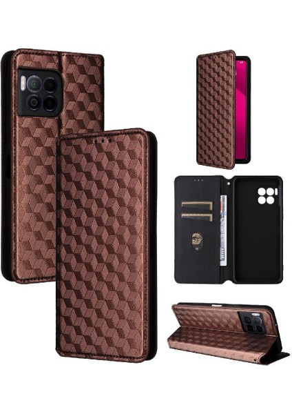 T-Mobile Revvl 7 Pro 5g Manyetik Kapatma Kart Yuvaları Tutucu 3D Pu Için Kılıf (Yurt Dışından) indirimleri