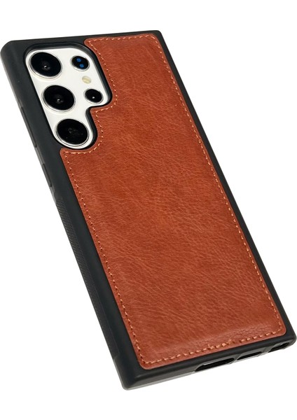 Samsung Galaxy S21 Ultra 5g Için Sığır Derisi Dokulu Telefon Kılıfı (Yurt Dışından) fırsatları