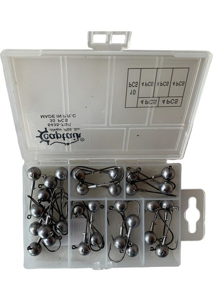 6435 Compact Eco Kutulu Jig Head Seti 7gr 30 Adet
