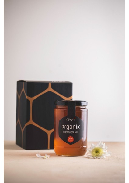 Organik Polifloralı Süzme Çiçek Balı (850Gr)