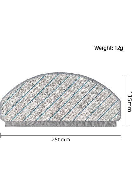 Ecovacs T10 Plus Yeniden Kullanılabilir Sert Zemin Uzmanı Uyumlu Mikrofiber Yumuşak Paspas Pedi Vakum Aksesuarları Değiştirme (Yurt Dışından) fiyatları