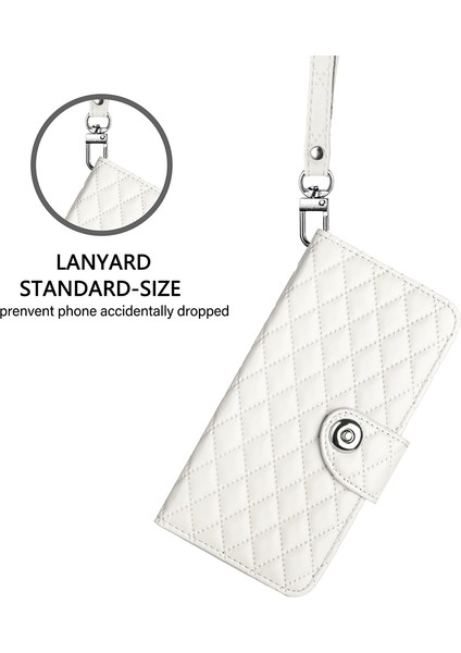 Asus Rog Phone 8 Için Eşkenar Dörtgen Dokulu Deri Kılıf (Yurt Dışından) fırsatları