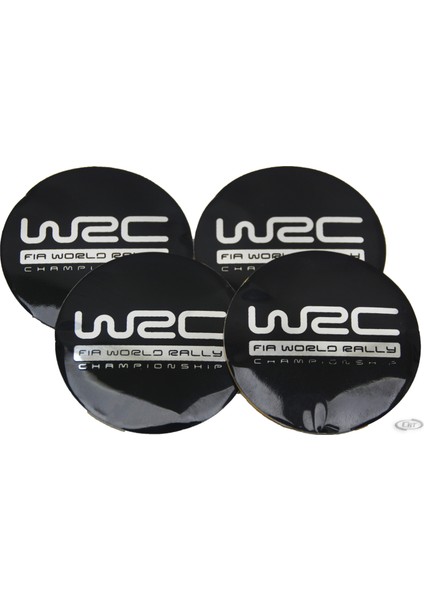Jant Göbek Arma WRC Black Sticker 4'lü Set modelleri