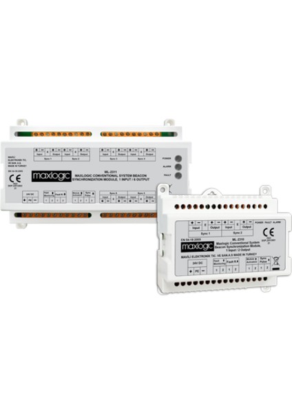 ML-2311 Konvansiyonel Flaşör Senkronizasyon Modülü, 1 Giriş/6 Çıkış