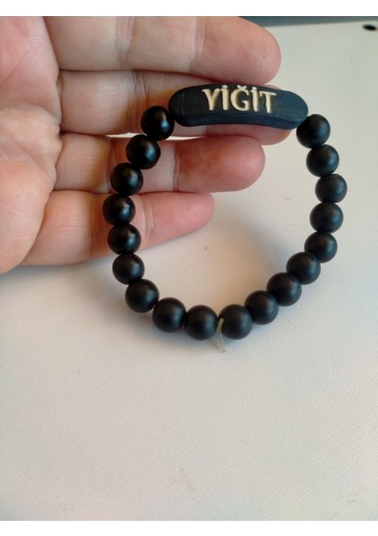 Bileklik Kişiye Özel Isim Yazılı Siyah Şık ve Kullanışlı fiyatları