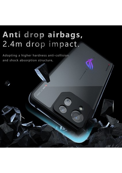 Asus Rog Phone 8 Için Pc Hibrit Tpu Telefon Kılıfı (Yurt Dışından) fırsatları