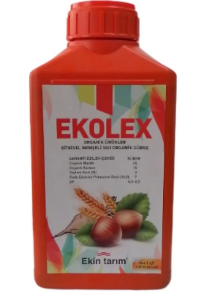 Organik Sıvı Gübre Karbon Azot Potasyum 1 Litre