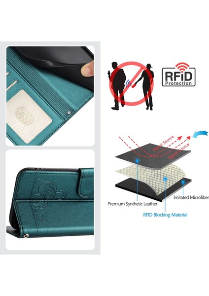 Asus Rog Phone 8 Için Kedi Sıçan Kabartmalı Rfıd Pu Kılıf (Yurt Dışından) indirimleri