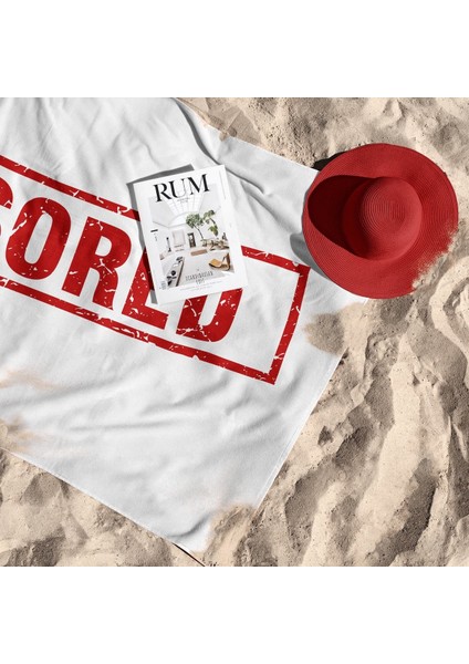 Censored Plaj Havlusu - Pamuk