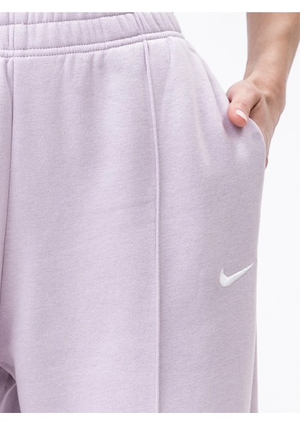 Sportswear Essential Collection Fleece Kadın Lila Eşofman Altı DQ5098-530 modelleri