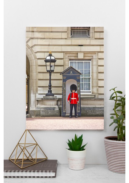 Koruma, Buckingham Sarayı, Londra Cam Tablo | Hediyelik, Dekoratif, Ofis, Mutfak