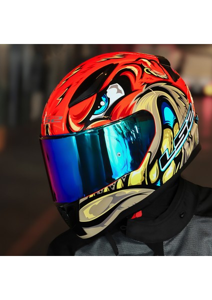 Rapıd 2 Spox Kırmızı-Gri Kask