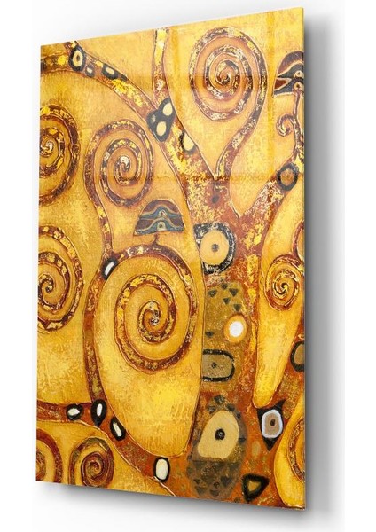 Gustave Klimt Cam Tablo | Hediyelik, Dekoratif, Ofis, Mutfak