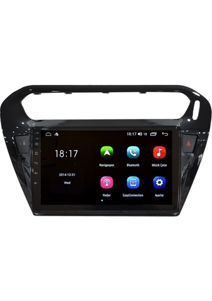 Peugeot 301 Citroen Celysee 9inç 2gb Ram 32GB Hafızalı Kablosuz Carplay Androidauto Oem Multimedya Navigasyon
