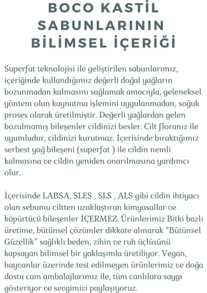 Mandalina & Portakal & Yasemin %100 Saf Kastil Sabun - Boco Dermo Aroma Serisi (250 ml)