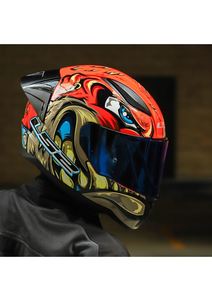Rapıd 2 Race Spox Kırmızı-Gri Kask