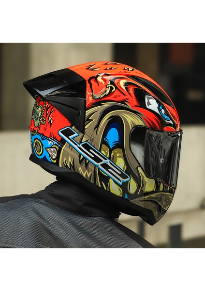 Rapıd 2 Race Spox Kırmızı-Gri Kask