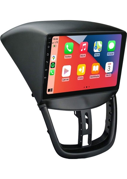 Peugeot 207 206+ Plus 9inç 2gb Ram 32GB Hafızalı Kablosuz Carplay Androidauto Oem Multimedya Navigasyon