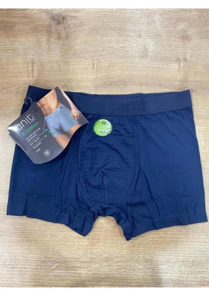 3 Adet Düz Renk Likralı Bambu Nefes Alan Erkek Boxer %96 Bambu %4 Likra fiyatları