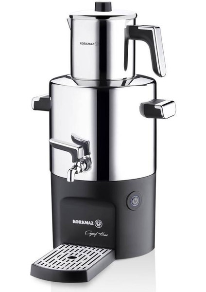 Çayşef Home Semaver Inox/parlak