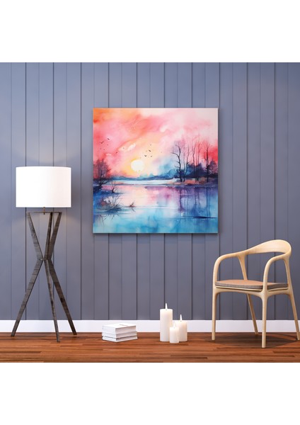 Rüya Gibi Sular Kanvas Tablo, 30 x 30 cm fiyatları