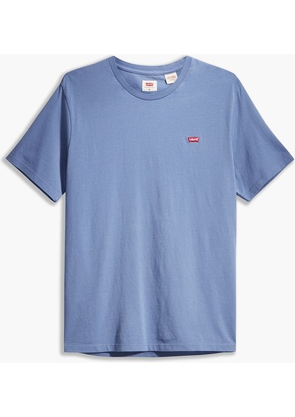 Levis 56605-0079 Ss Original Hm Tee Bisiklet Yaka Pamuklu Mavi Erkek T-Shirt Beden: M modelleri